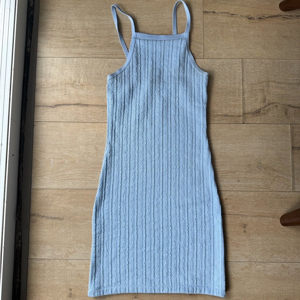 ZARA Knit Ribbed Mini Dress